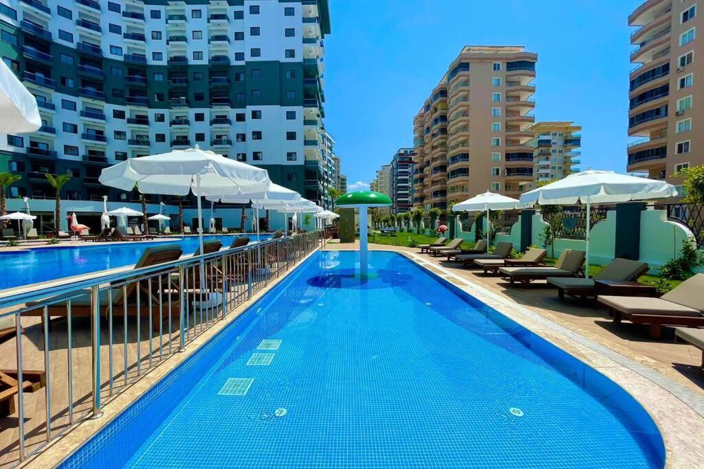 Mahmutlar Serenty Residence 1 + 1 Luxury Hotel Exterior photo
